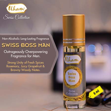 SWISS BOSS MAN (6 ML NON ALCOHOLIC PERFUME)