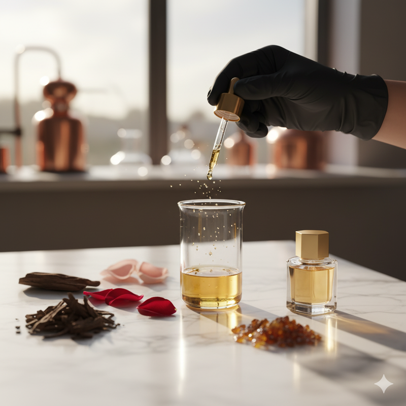 Blending Perfume Oils