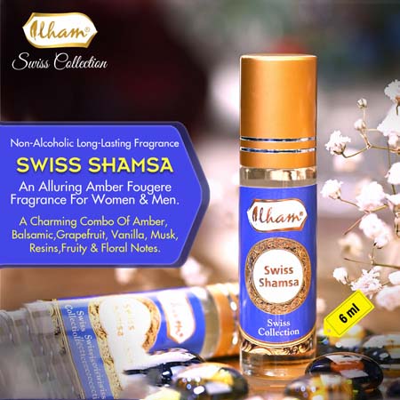 SWISS SHAMSA (6 ML NON ALCOHOLIC PERFUME)