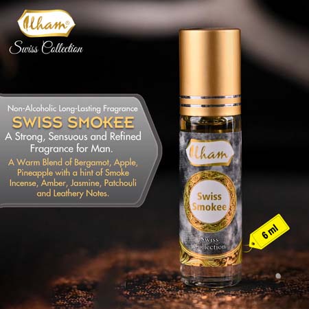 SWISS SMOKEE (6ML NON ALCOHOLIC PERFUME)